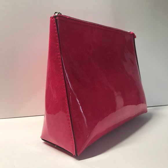 🍀 Lancôme 🍀 Big Pink Makeup Cosmetic Travel Toiletry Case Bag NEW 🍀 - Picture 7 of 7